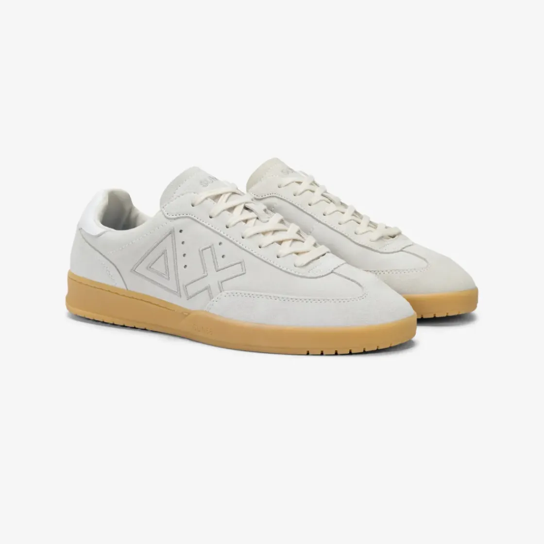 Online Sneaker California Sun in suede bianca panna Donna Scarpe|Donna