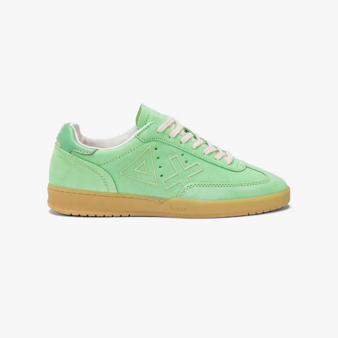 New Sneaker California Sun in suede verde menta Donna Scarpe|Donna