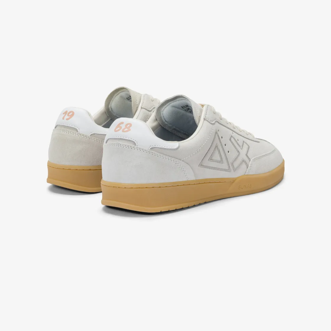 Sale Sneaker California Sun in suede bianca Uomo Scarpe|Uomo