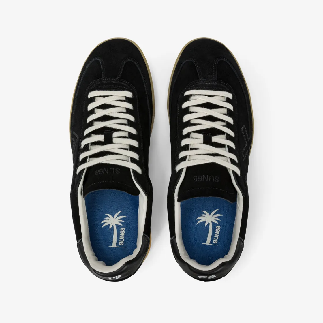 Outlet Sneaker California Sun in suede nera Uomo Scarpe|Uomo