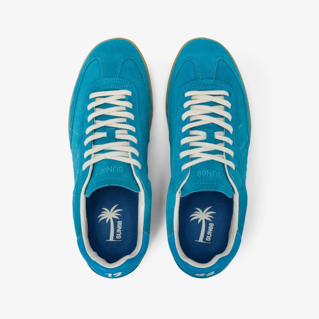 Online Sneaker California Sun in suede ottanio chiaro Uomo Scarpe|Uomo