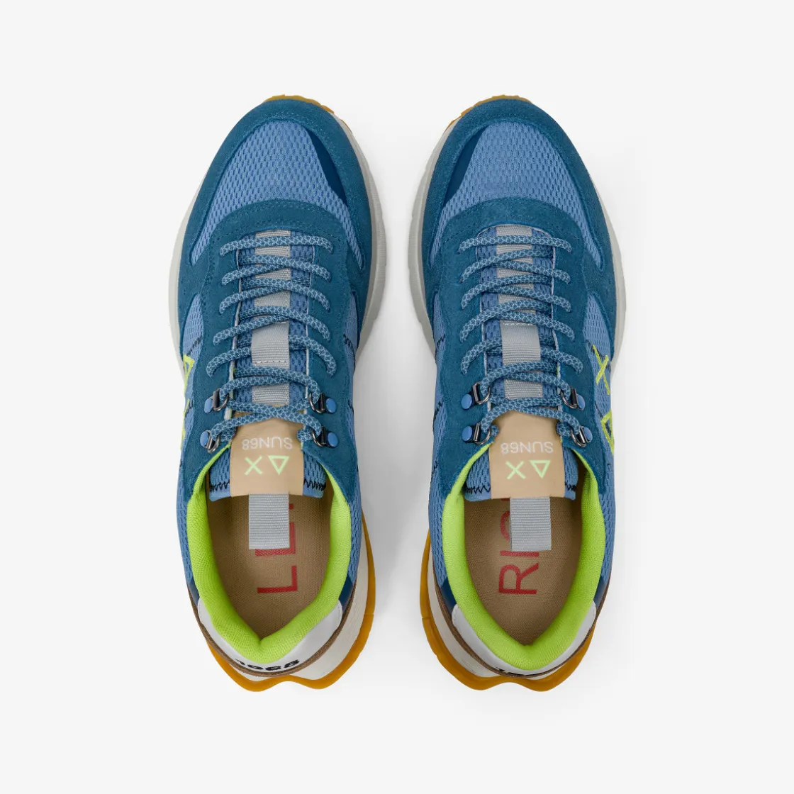 Discount Sneaker Fire & Camping in suede e mesh avio Uomo Scarpe|Uomo