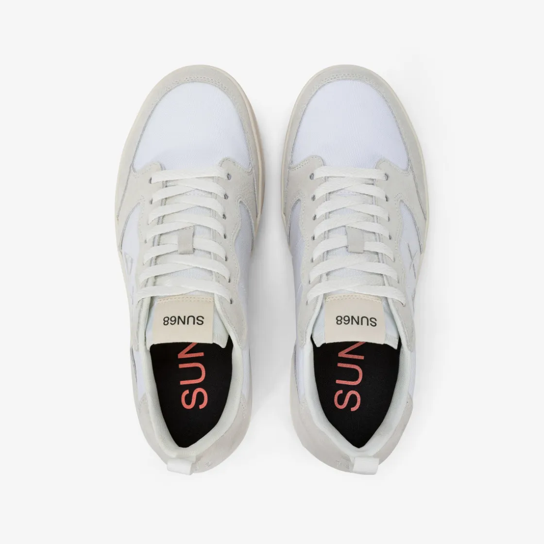 Best Sneaker Genius in nylon e suede bianco Uomo Scarpe|Uomo