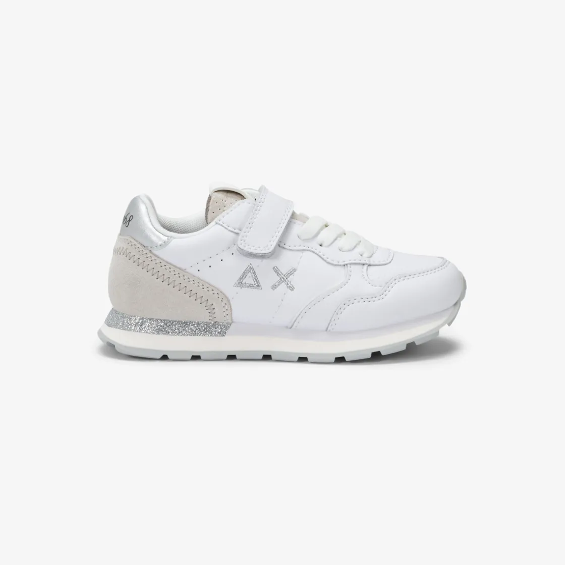 Outlet Sneaker Girl's Big Ally pelle bianca Bambina