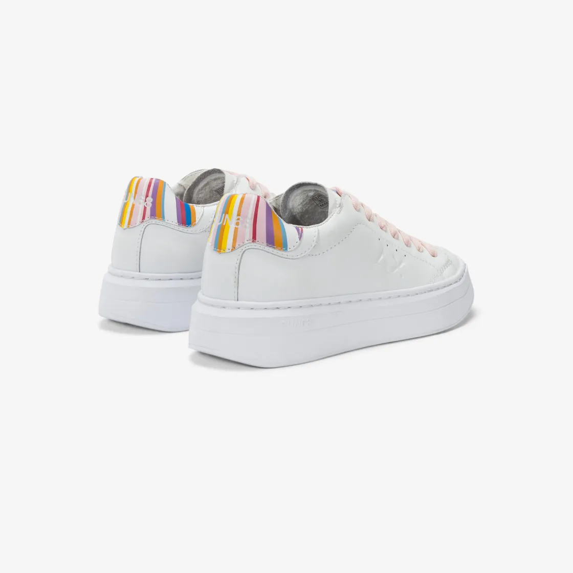 New Sneaker Girl's Grace in pelle bianca Bambina