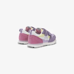 Best Sneaker Girl's Stargirl Multicolor in suede e nylon lilla Bambina