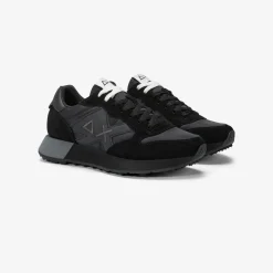 Best Sneaker Jaki Bicolor in nylon e suede nero Uomo Scarpe|Uomo
