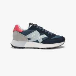 Online Sneaker Jaki in nylon e suede blu navy Uomo Scarpe|Uomo
