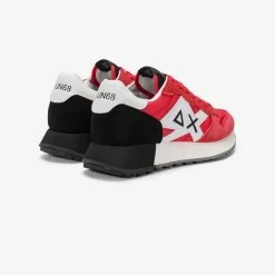 Best Sneaker Jaki in nylon e suede rosso Uomo Scarpe|Uomo