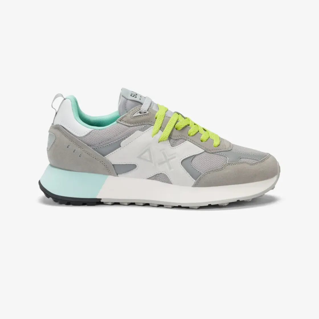 Sale Sneaker Jaki Outdoor in nylon e suede bianco panna Uomo Uomo
