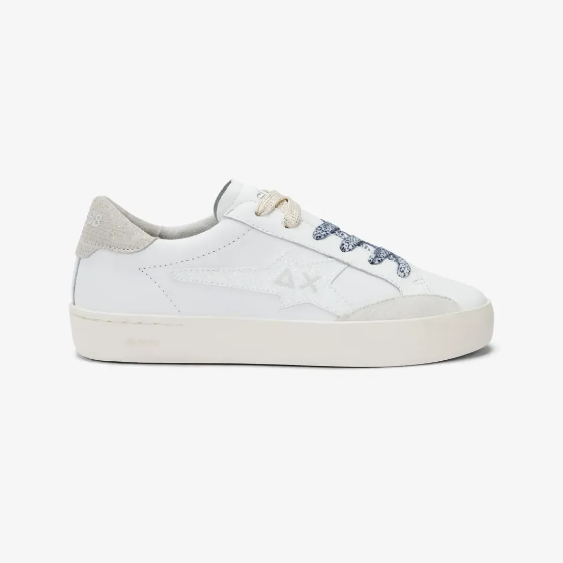 Best Sneaker Katy in pelle bianca e fucsia Donna Scarpe|Donna