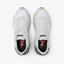 Clearance Sneaker Niki in nylon e PU bianco Uomo Scarpe|Uomo