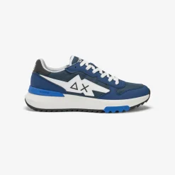 New Sneaker Niki in nylon e PU blu navy Uomo Scarpe|Uomo