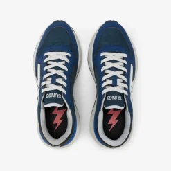 New Sneaker Niki in nylon e PU blu navy Uomo Scarpe|Uomo