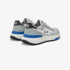 Sale Sneaker Niki in nylon e PU grigio chiaro Uomo Scarpe|Uomo