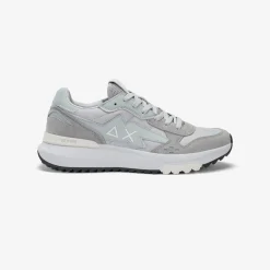 Online Sneaker Niki Sport in nylon e suede grigio chiaro Uomo Scarpe|Uomo