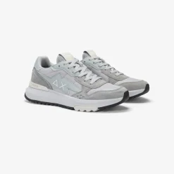 Online Sneaker Niki Sport in nylon e suede grigio chiaro Uomo Scarpe|Uomo