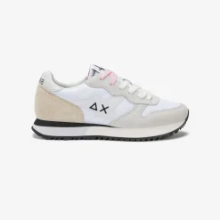 Hot Sneaker Stargirl Glitter in suede e nylon bianco Donna Scarpe|Donna
