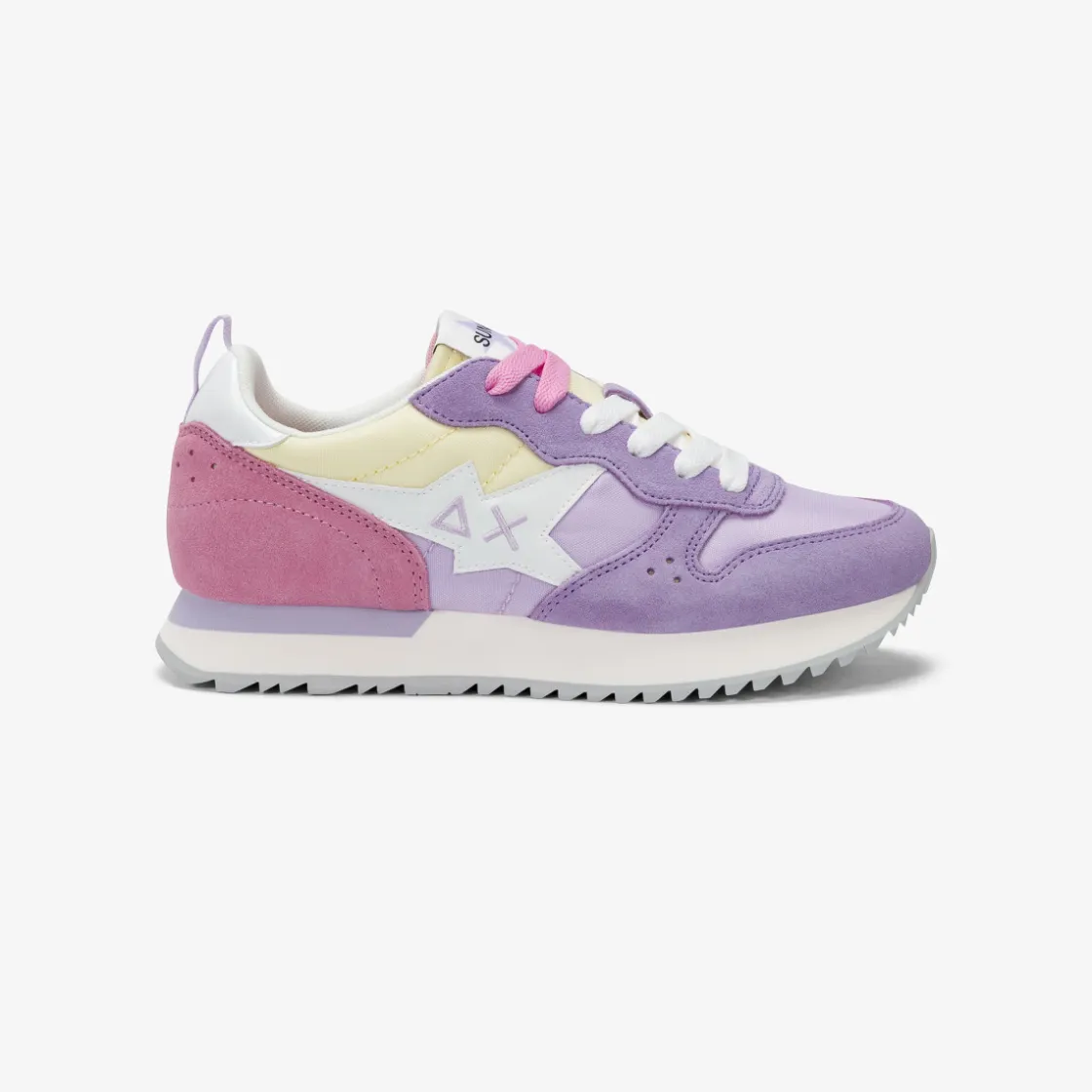 Hot Sneaker Stargirl Multicolor in suede e nylon lilla Donna Scarpe|Donna