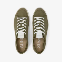 Outlet Sneaker Street in canvas verde militare Uomo Scarpe|Uomo