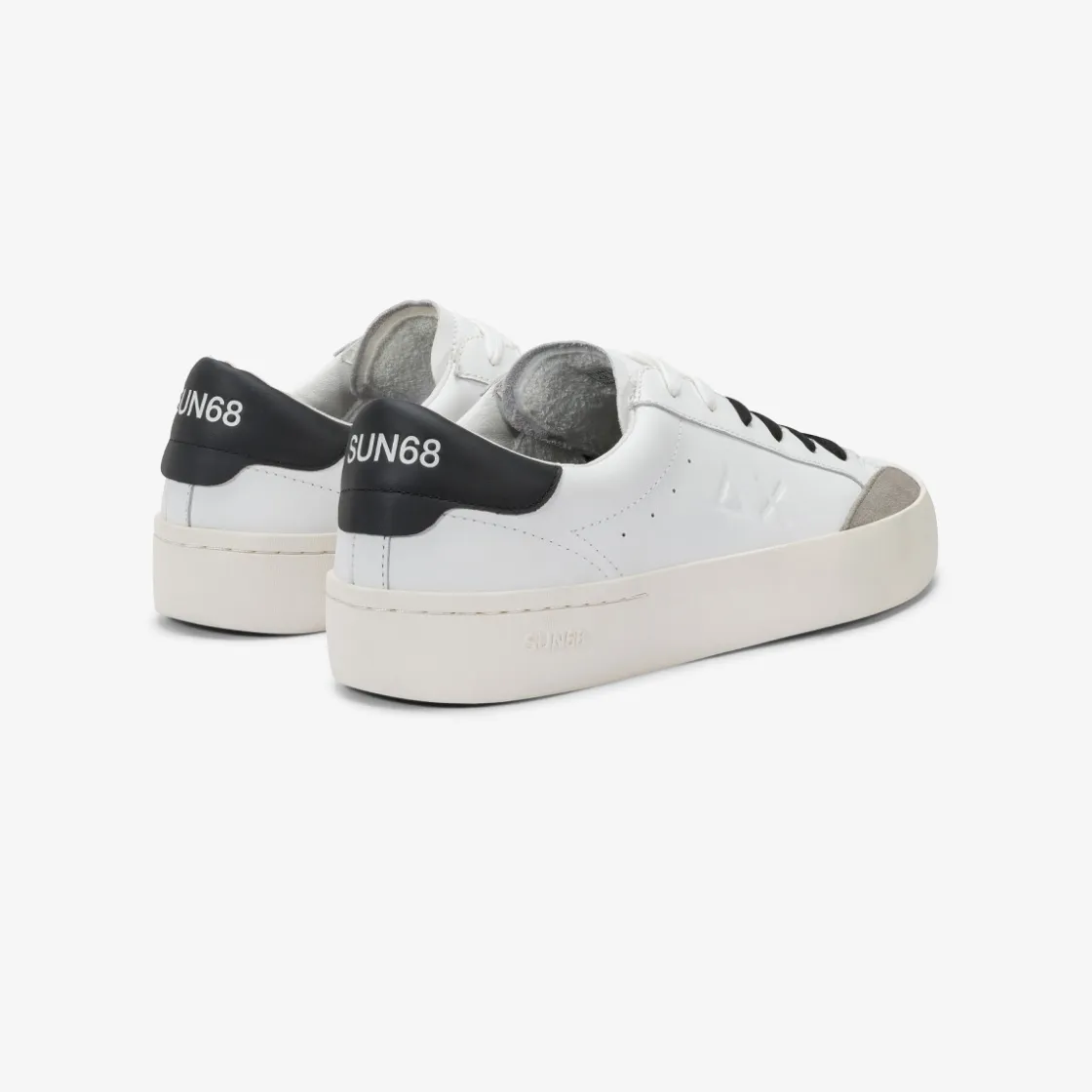 Hot Sneaker Street in pelle bianca e nera Uomo Scarpe|Uomo