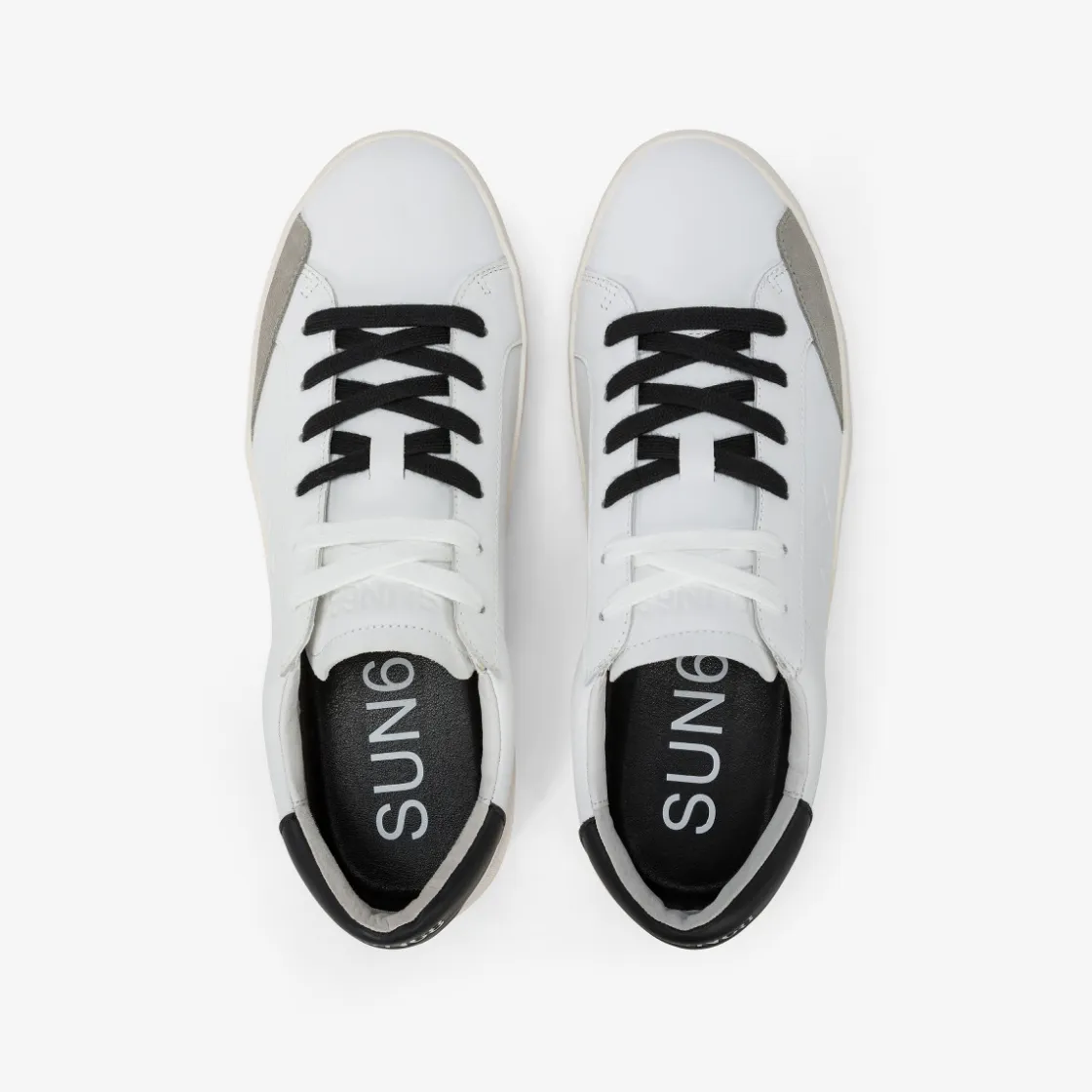 Hot Sneaker Street in pelle bianca e nera Uomo Scarpe|Uomo