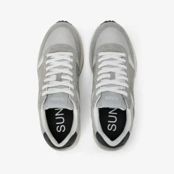 Sale Sneaker Sun Daddy in nylon e suede grigio chiaro Uomo Scarpe|Uomo
