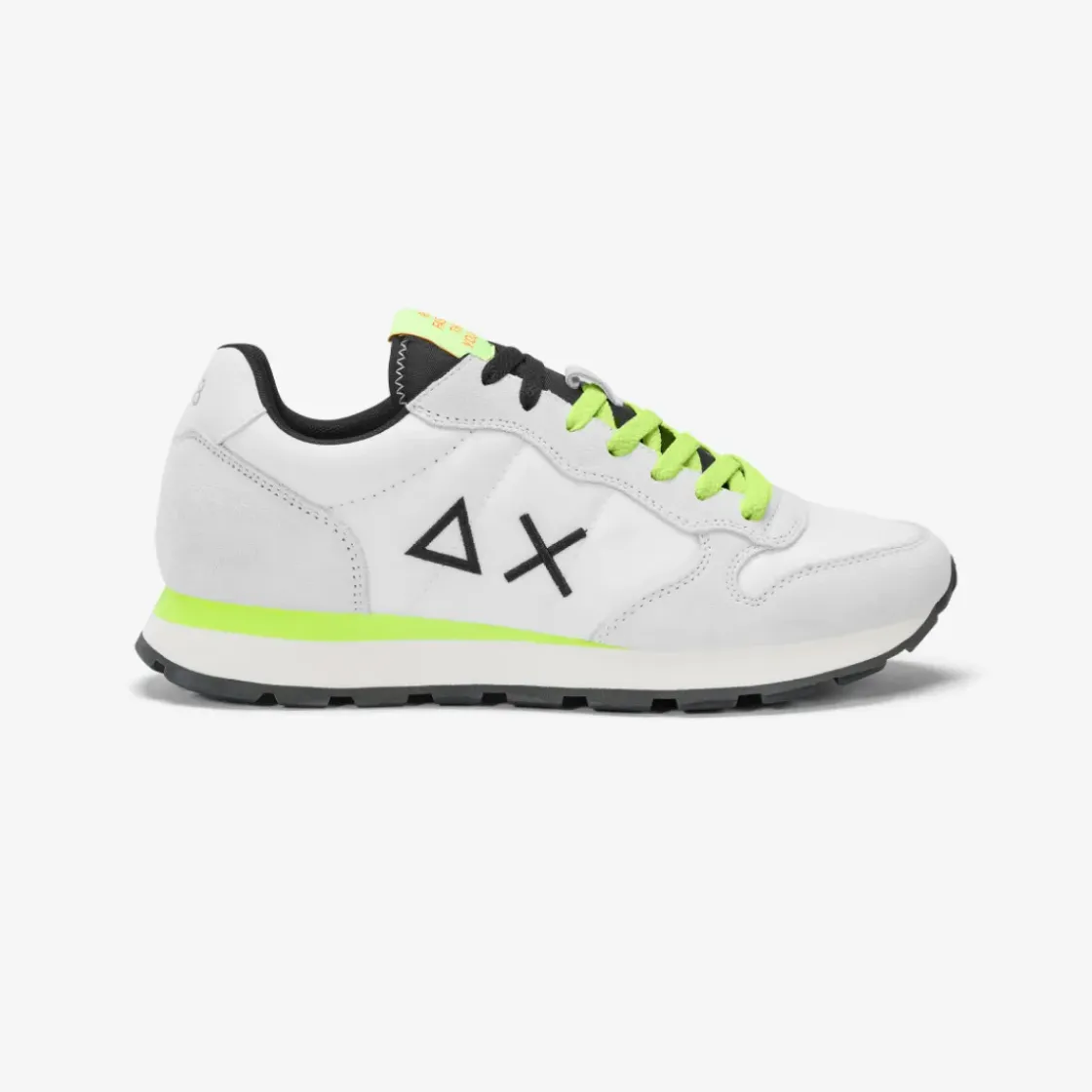 Online Sneaker Tom Fluo in nylon e suede grigio chiaro Uomo Scarpe|Uomo