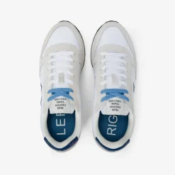 Outlet Sneaker Tom in nylon e suede bianco Uomo Scarpe|Uomo