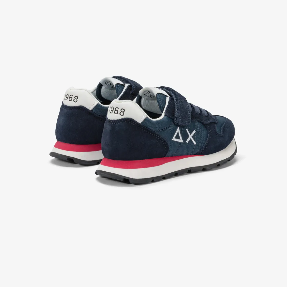 Clearance Sneaker Tom in nylon e suede blu navy Bambino Scarpe|Bambino