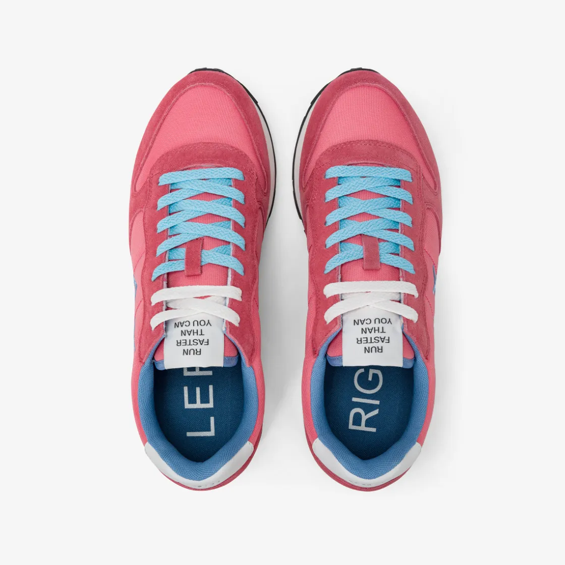 Clearance Sneaker Tom in nylon e suede geranio Uomo Scarpe|Uomo