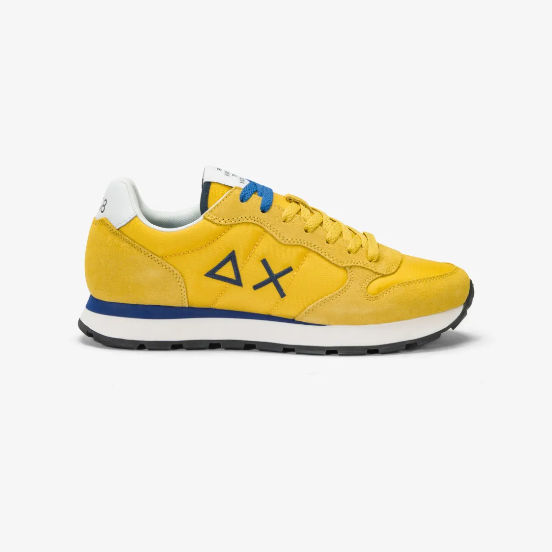 Online Sneaker Tom in nylon e suede giallo Uomo Scarpe|Uomo