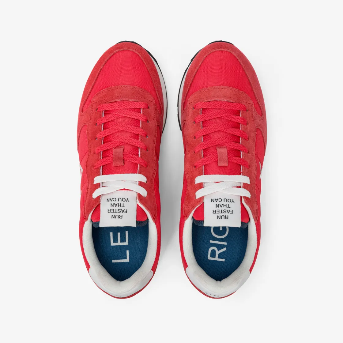 Sale Sneaker Tom in nylon e suede rosso Uomo Scarpe|Uomo