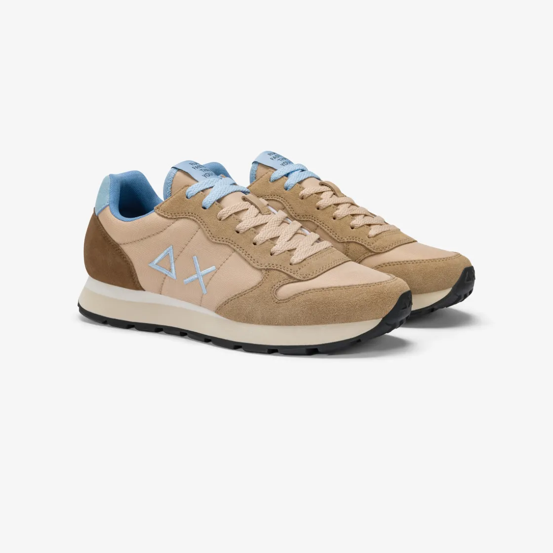 Clearance Sneaker Tom Multicolor in nylone e suede beige Uomo Scarpe|Uomo