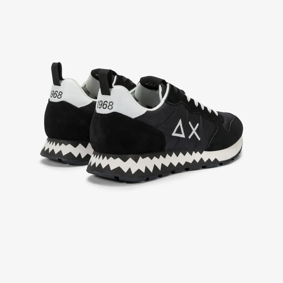 Outlet Sneaker Tom Snake in nylon e suede nero Uomo Scarpe|Uomo