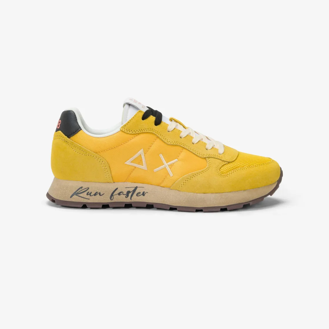 Outlet Sneaker Tom Vintage in nylon e suede giallo Uomo Scarpe|Uomo
