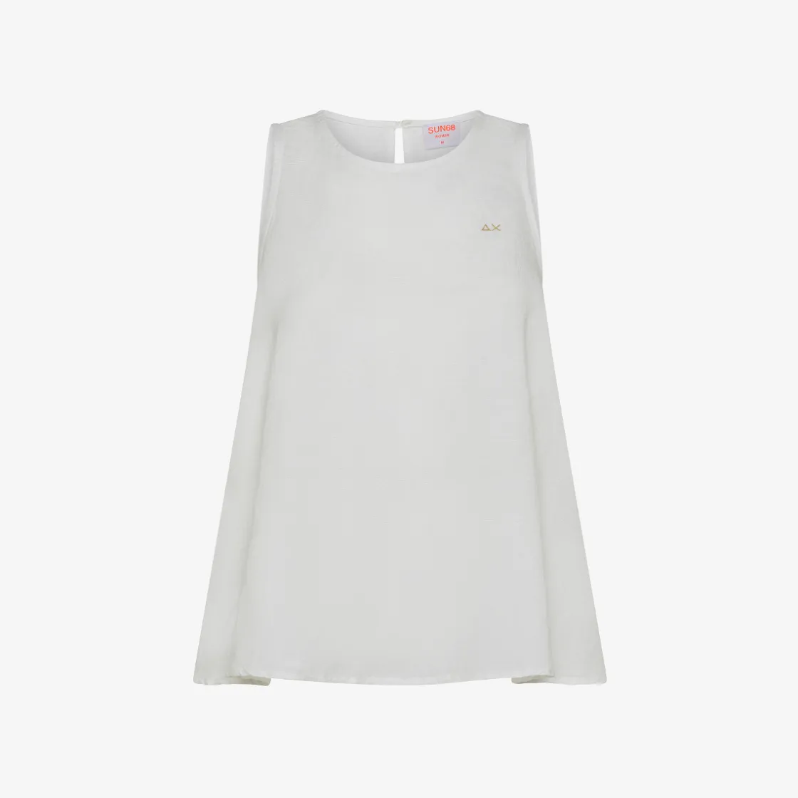 Online Top in lino bianco Donna Camicie