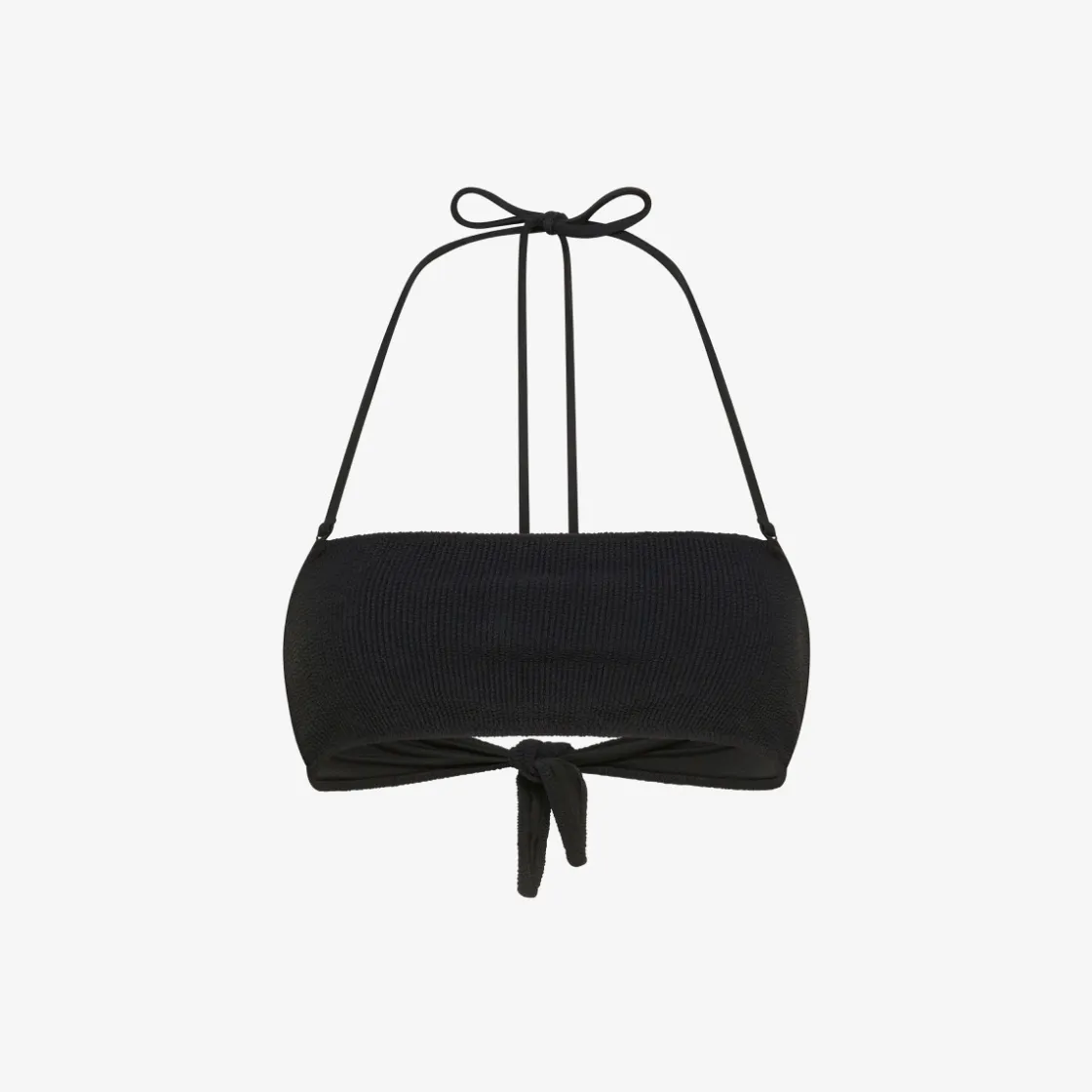Discount Top mare in nylon nero Donna Costumi Donna