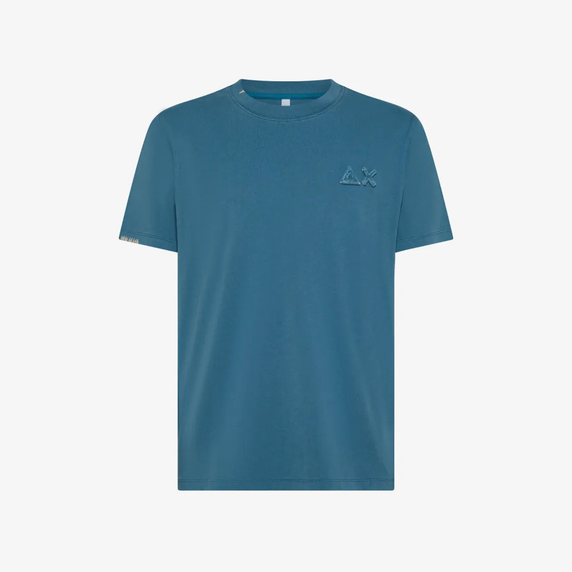 Outlet T-shirt avio scuro con lavaggio vintage Uomo T-Shirts