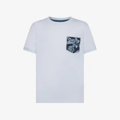 Discount T-shirt bianca con stampa floreale Bambino T-Shirts