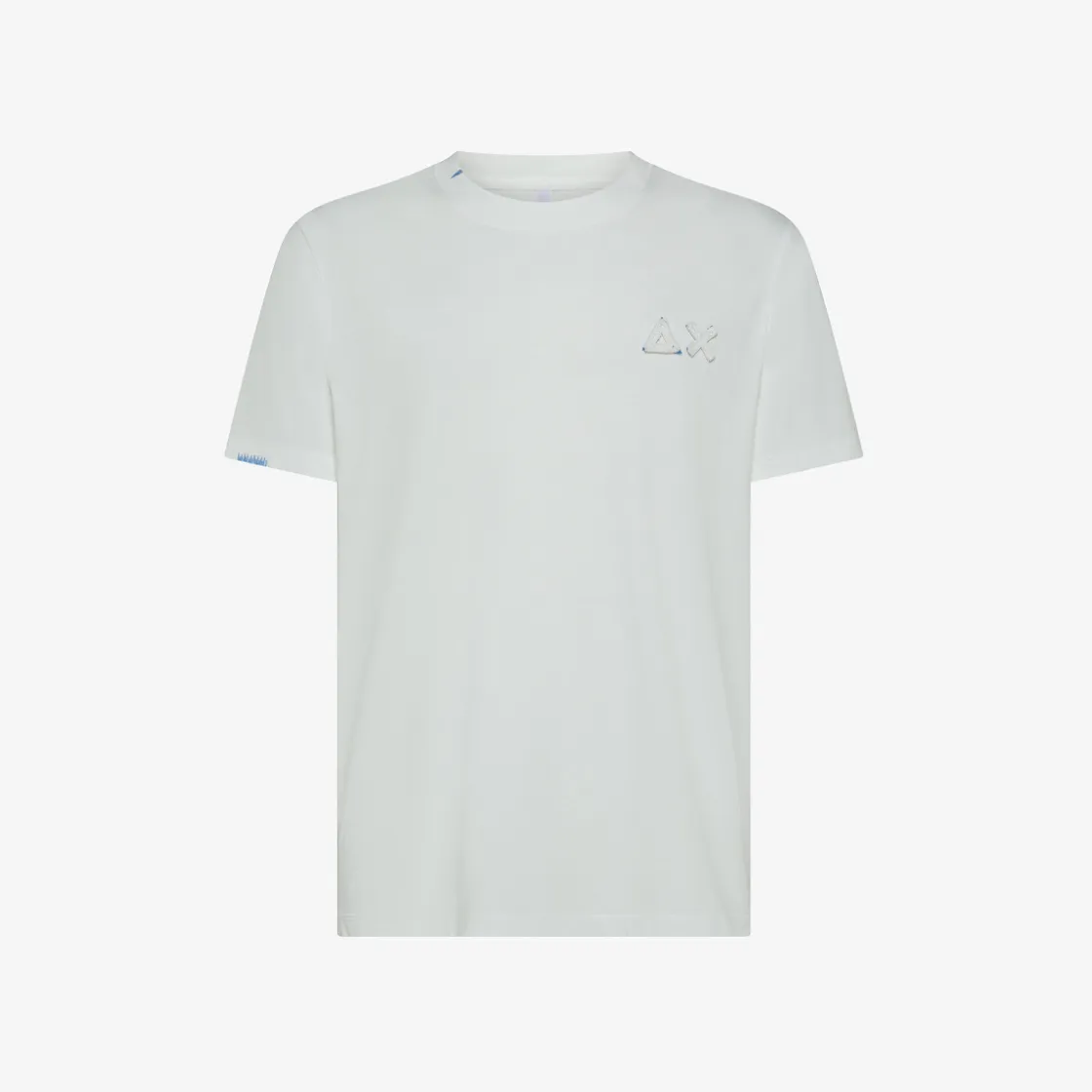 Fashion T-shirt bianco panna con lavaggio vintage Uomo T-Shirts
