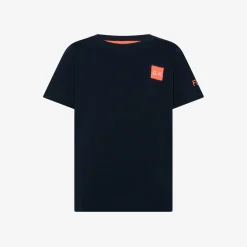 Clearance T-shirt blu navy con patch fluo Bambino T-Shirts