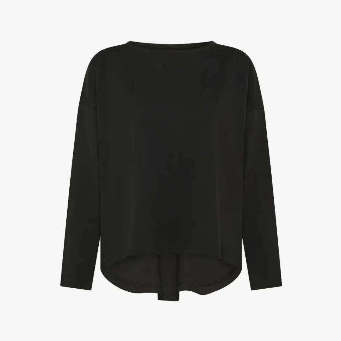 Fashion T-shirt in cotone nero Donna T-Shirts