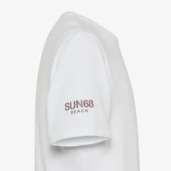 Best T-shirt in jersey di cotone bianco Uomo T-Shirts|Beachwear Uomo