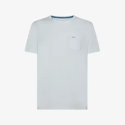 Outlet T-shirt in jersey di cotone fucsia fluo Donna T-Shirts|Beachwear Donna