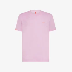 Discount T-shirt in jersey di cotone geranio Uomo Beachwear Uomo