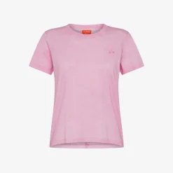 Online T-shirt in jersey di cotone geranio Donna T-Shirts|Beachwear Donna