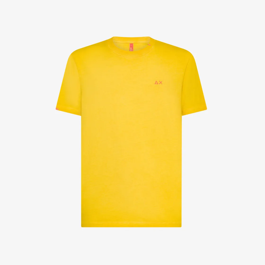 Best T-shirt in jersey di cotone giallo Uomo Beachwear Uomo