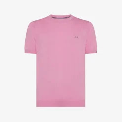 Online T-shirt in maglia in cotone inchiostro Uomo Maglie