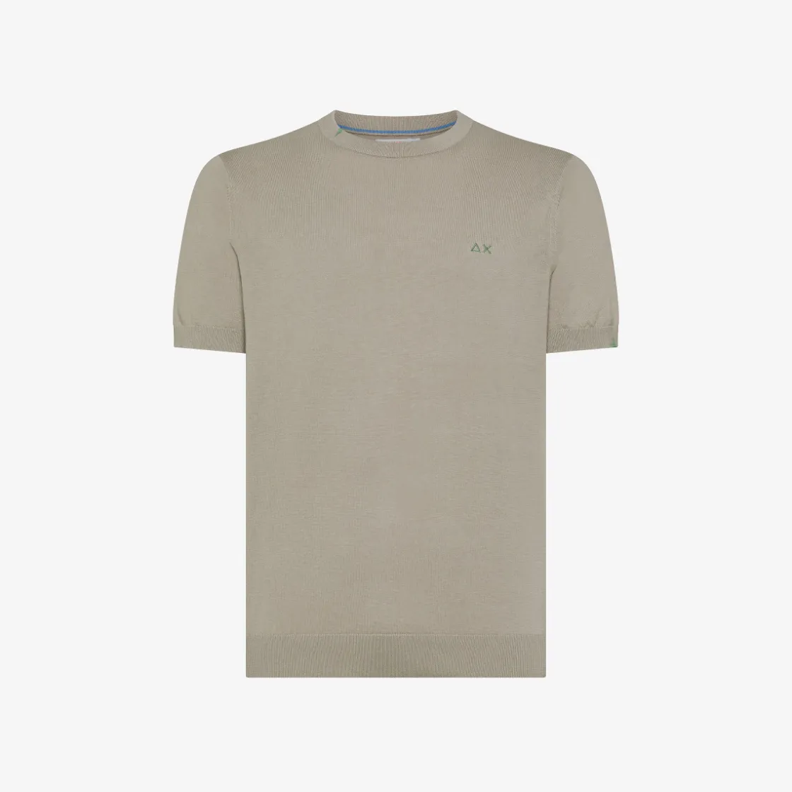 Discount T-shirt in maglia in cotone stone Uomo Maglie